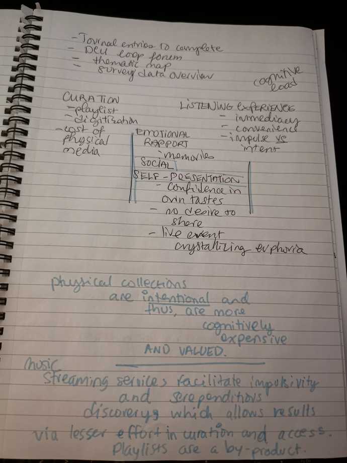 Dissertation work in progress