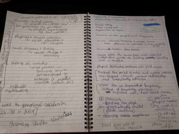 Thematic analysis - making sense of the themes identified